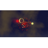 Ciel nocturne avec le logo d'Occulea Saïgis